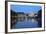 St. Peter's Basilica, the River Tiber and Ponte Sant'Angelo at Night, Rome, Lazio, Italy-Stuart Black-Framed Photographic Print