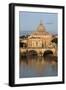 St. Peter's Basilica, the River Tiber and Ponte Sant'Angelo, Rome, Lazio, Italy-Stuart Black-Framed Photographic Print