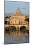 St. Peter's Basilica, the River Tiber and Ponte Sant'Angelo, Rome, Lazio, Italy-Stuart Black-Mounted Photographic Print