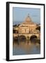 St. Peter's Basilica, the River Tiber and Ponte Sant'Angelo, Rome, Lazio, Italy-Stuart Black-Framed Photographic Print