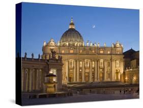 St. Peter's Basilica, the Vatican, Rome, Italy-Michele Falzone-Stretched Canvas