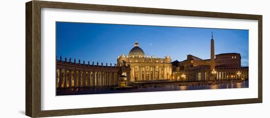 St. Peter's Basilica, The Vatican, Rome, Italy-Michele Falzone-Framed Photographic Print