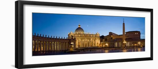 St. Peter's Basilica, The Vatican, Rome, Italy-Michele Falzone-Framed Photographic Print