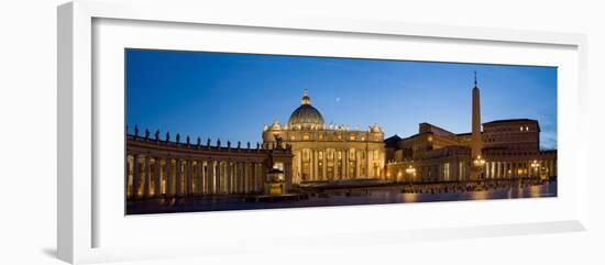 St. Peter's Basilica, The Vatican, Rome, Italy-Michele Falzone-Framed Photographic Print