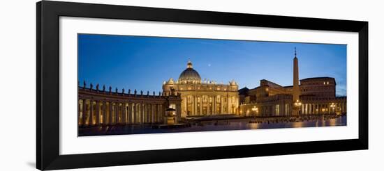 St. Peter's Basilica, The Vatican, Rome, Italy-Michele Falzone-Framed Photographic Print