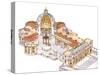 St, Peter's Basilica, Vatican City, Rome, Italy-Fernando Aznar Cenamor-Stretched Canvas