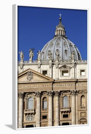 St. Peter's Basilica, Vatican City, Rome, Lazio, Italy-Stuart Black-Framed Photographic Print