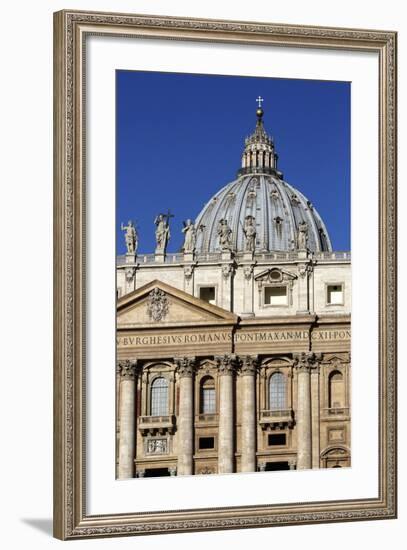 St. Peter's Basilica, Vatican City, Rome, Lazio, Italy-Stuart Black-Framed Photographic Print