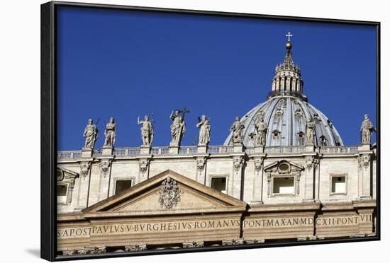 St. Peter's Basilica, Vatican City, Rome, Lazio, Italy-Stuart Black-Framed Photographic Print