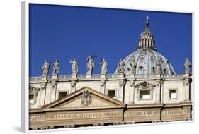 St. Peter's Basilica, Vatican City, Rome, Lazio, Italy-Stuart Black-Framed Photographic Print