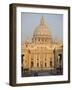 St. Peter's Basilica, Vatican, Rome, Lazio, Italy, Europe-Marco Cristofori-Framed Photographic Print