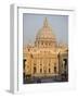 St. Peter's Basilica, Vatican, Rome, Lazio, Italy, Europe-Marco Cristofori-Framed Photographic Print