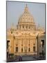 St. Peter's Basilica, Vatican, Rome, Lazio, Italy, Europe-Marco Cristofori-Mounted Photographic Print