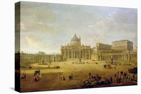 St. Peter's Basilica-Gaspar van Wittel-Stretched Canvas