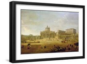 St. Peter's Basilica-Gaspar van Wittel-Framed Giclee Print