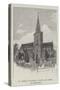 St Peter'S, Burnham, Tower and Spire as Restored-null-Stretched Canvas