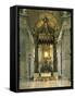 St Peter's Canopy-null-Framed Stretched Canvas