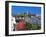 St. Peter's Castle, Marina and Yachts in Foreground, Bodrum, Anatolia, Turkey Minor, Eurasia-Sakis Papadopoulos-Framed Photographic Print