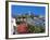 St. Peter's Castle, Marina and Yachts in Foreground, Bodrum, Anatolia, Turkey Minor, Eurasia-Sakis Papadopoulos-Framed Photographic Print