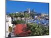 St. Peter's Castle, Marina and Yachts in Foreground, Bodrum, Anatolia, Turkey Minor, Eurasia-Sakis Papadopoulos-Mounted Photographic Print