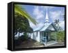 St. Peter's Catholic Church, Near Kailua-Kona, Island of Hawaii (Big Island), Hawaii, USA-Ethel Davies-Framed Stretched Canvas