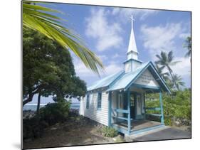 St. Peter's Catholic Church, Near Kailua-Kona, Island of Hawaii (Big Island), Hawaii, USA-Ethel Davies-Mounted Photographic Print