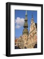 St. Peter's Church and the Brotherhood of Blackheads House-Doug Pearson-Framed Photographic Print