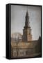 St. Peter's Church, Copenhagen, 1906-Vilhelm Hammershoi-Framed Stretched Canvas