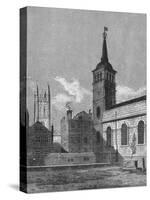 St Peter's Church, Cornhill, City of London, 1811 (1911)-George Sidney Shepherd-Stretched Canvas