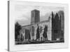 St Peter's Church, from the South-East, Oxford, 1833-John Le Keux-Stretched Canvas