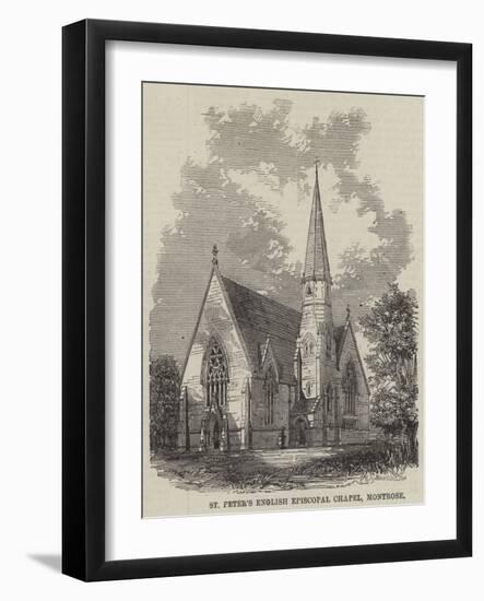 St Peter's English Episcopal Chapel, Montrose-null-Framed Giclee Print