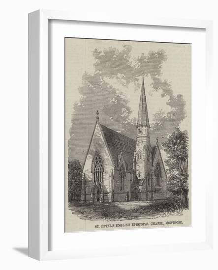 St Peter's English Episcopal Chapel, Montrose-null-Framed Giclee Print