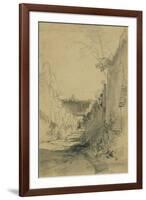 St Peter's from Arco Oscuro-Edward Lear-Framed Giclee Print