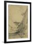 St Peter's from Arco Oscuro-Edward Lear-Framed Giclee Print