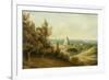 St Peter's from the Villa Milleni Near Rome-John `Warwick' Smith-Framed Giclee Print