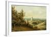 St Peter's from the Villa Milleni Near Rome-John `Warwick' Smith-Framed Giclee Print