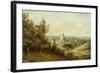 St Peter's from the Villa Milleni Near Rome-John `Warwick' Smith-Framed Giclee Print