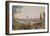 St. Peter's, Rome, 1776 (Pen & Ink and W/C on Paper)-William Pars-Framed Giclee Print