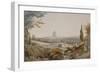 St. Peter's, Rome, 1776 (Pen & Ink and W/C on Paper)-William Pars-Framed Giclee Print