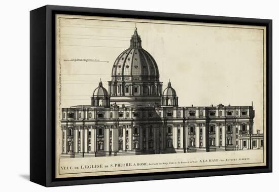 St. Peter's, Rome-G^ de Rossi-Framed Stretched Canvas