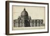 St. Peter's, Rome-G^ de Rossi-Framed Premium Giclee Print