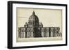 St. Peter's, Rome-G^ de Rossi-Framed Premium Giclee Print