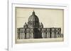 St. Peter's, Rome-G^ de Rossi-Framed Premium Giclee Print