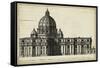 St. Peter's, Rome-G^ de Rossi-Framed Stretched Canvas