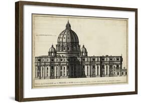 St. Peter's, Rome-G^ de Rossi-Framed Art Print