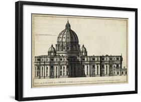 St. Peter's, Rome-G^ de Rossi-Framed Art Print