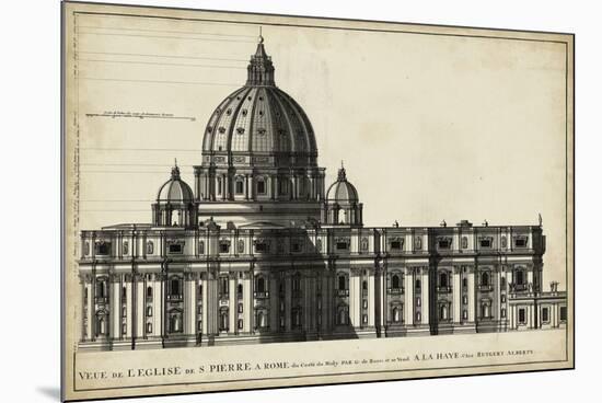 St. Peter's, Rome-G^ de Rossi-Mounted Art Print