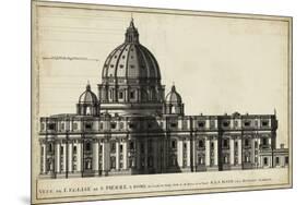 St. Peter's, Rome-G^ de Rossi-Mounted Art Print