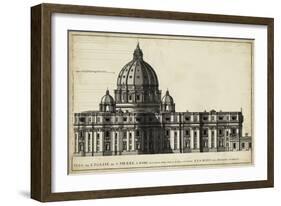 St. Peter's, Rome-G^ de Rossi-Framed Art Print