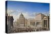 St. Peter'S, Rome-Giovanni Paolo Panini-Stretched Canvas